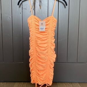 NEW WITH TAGS TIGERMIST ZION DRESS ORANGE SIZE XS